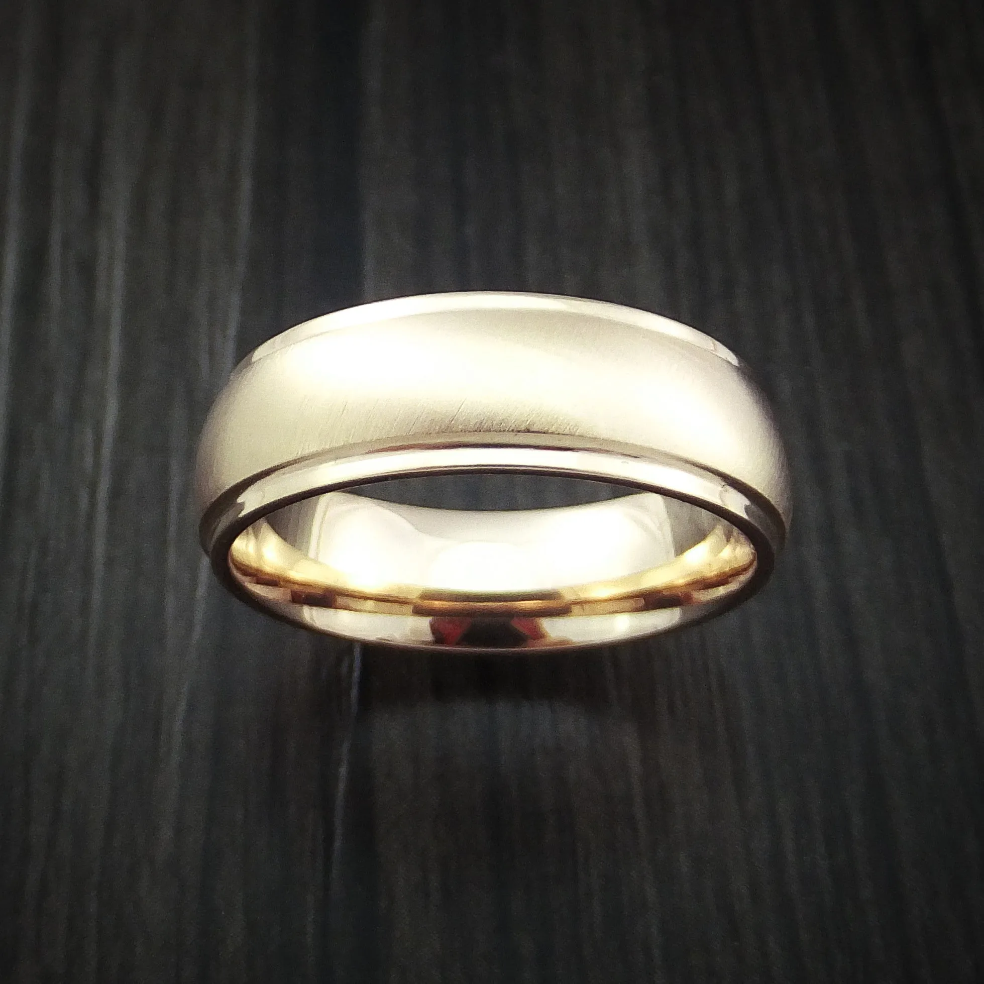 14K Rose Gold Classic Style Wedding Men's Band Custom Made
