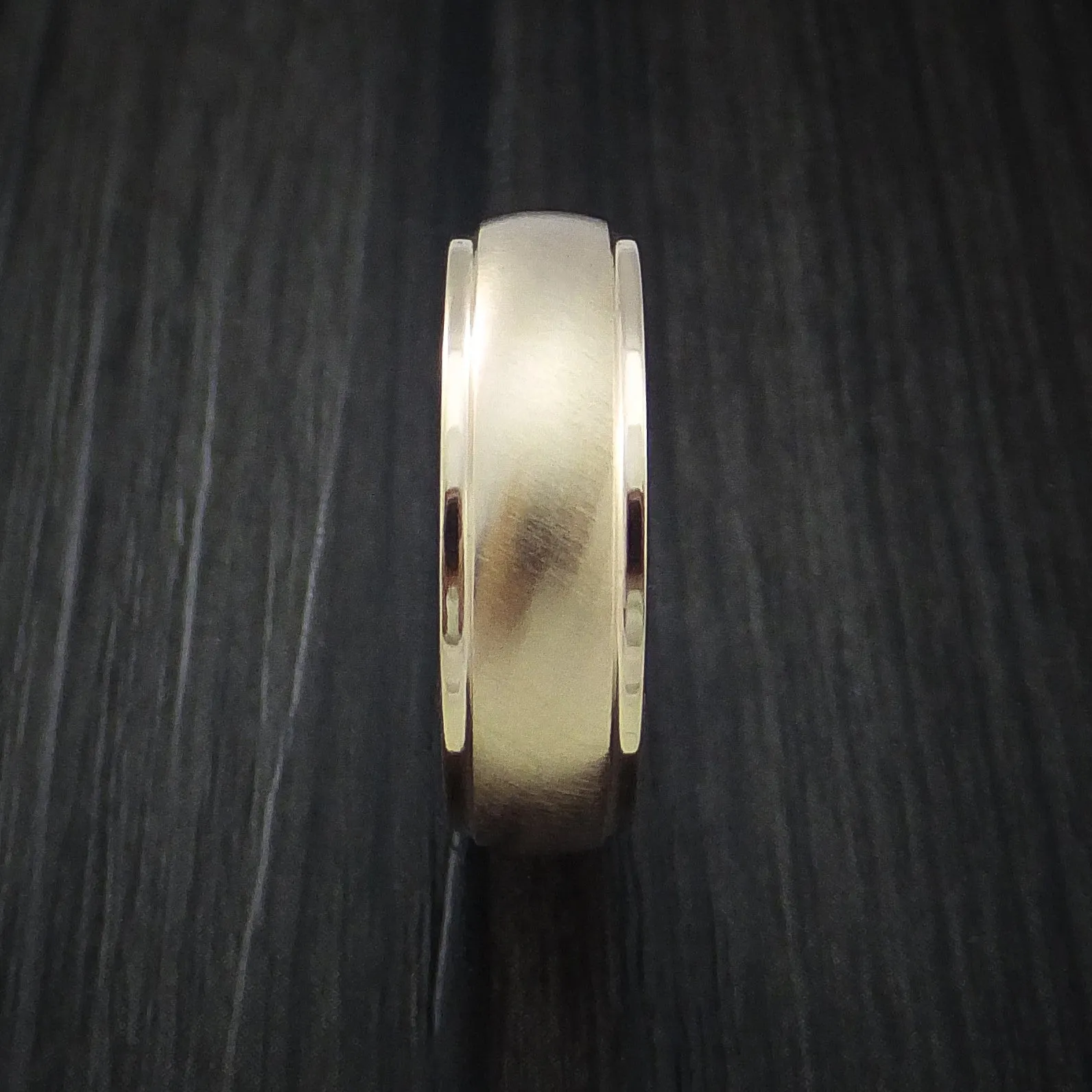14K Rose Gold Classic Style Wedding Men's Band Custom Made