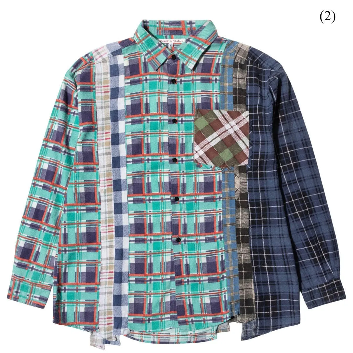 7 CUTS FLANNEL SHIRT FW21 (X-SMALL / MULTIPLE STYLES)