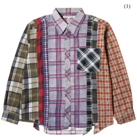 7 CUTS FLANNEL SHIRT FW21 (X-SMALL / MULTIPLE STYLES)