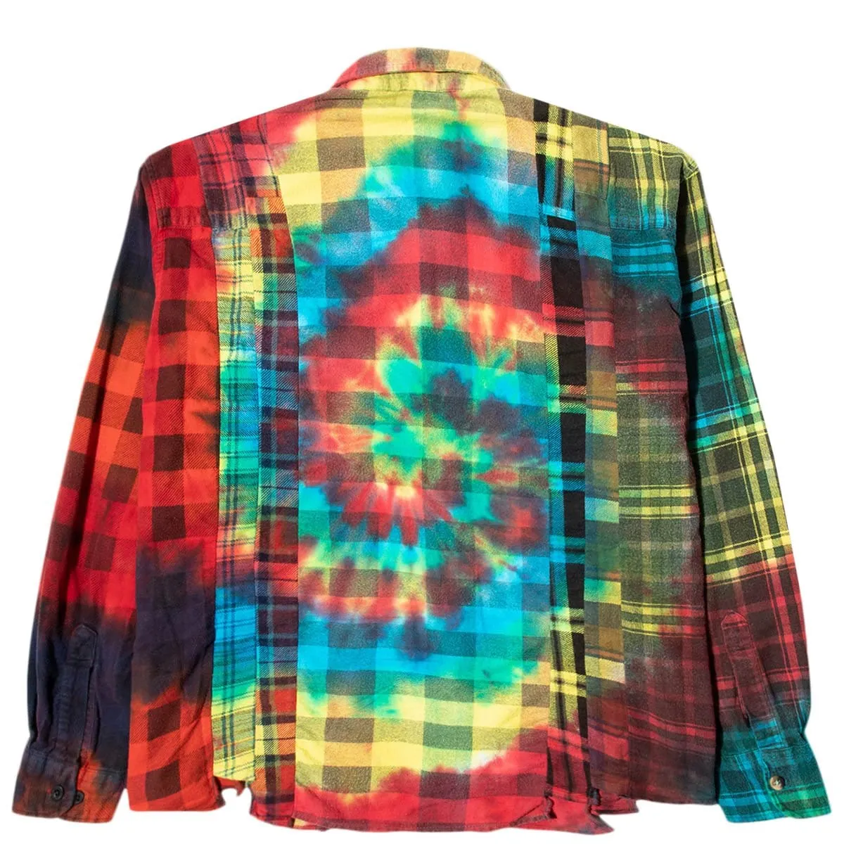 7 CUTS FLANNEL TIE DYE SHIRT FW20 19