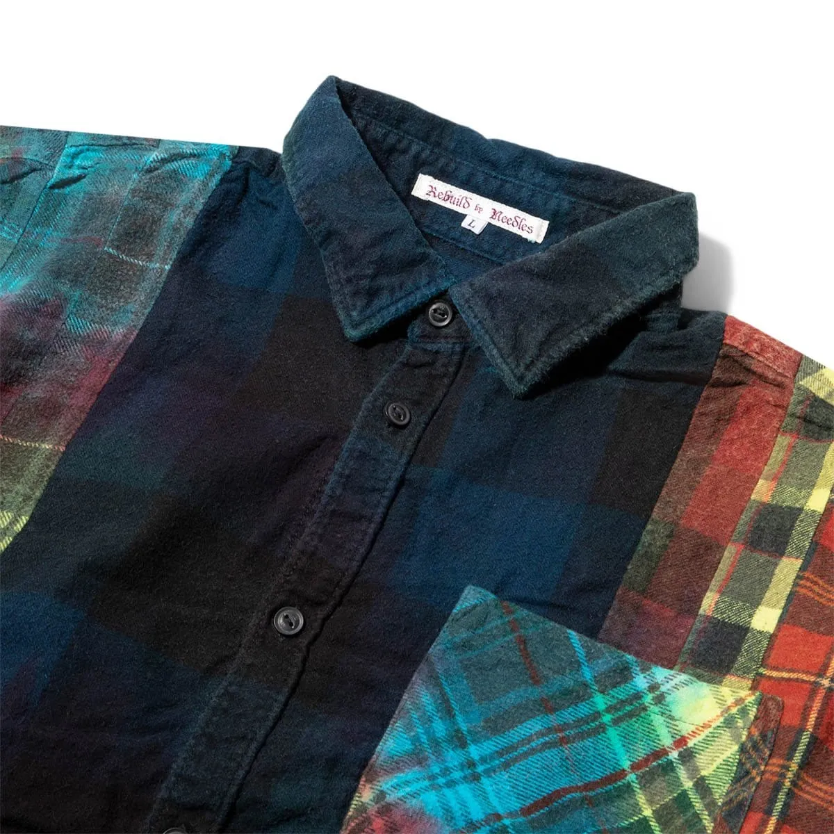 7 CUTS FLANNEL TIE DYE SHIRT FW20 21