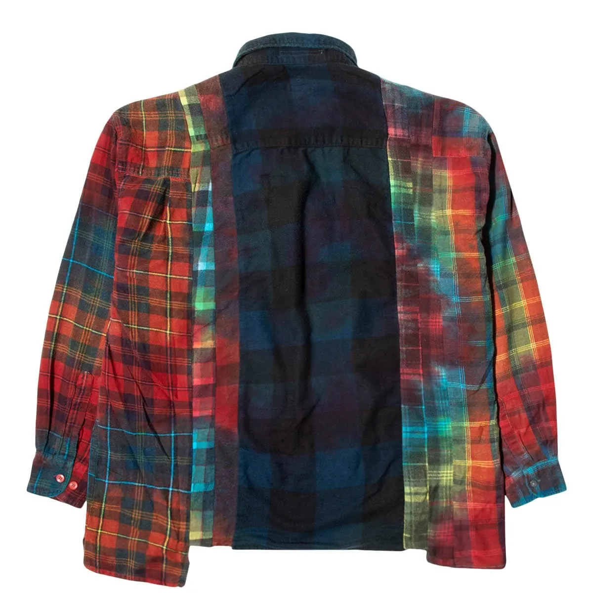 7 CUTS FLANNEL TIE DYE SHIRT FW20 21