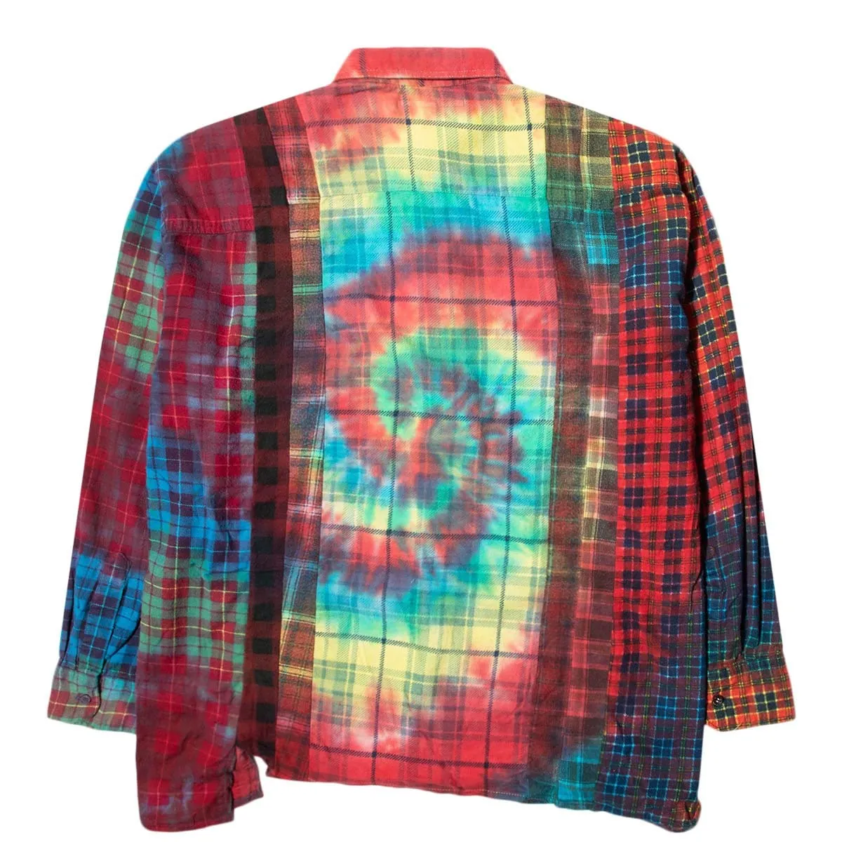 7 CUTS FLANNEL TIE DYE SHIRT FW20 22