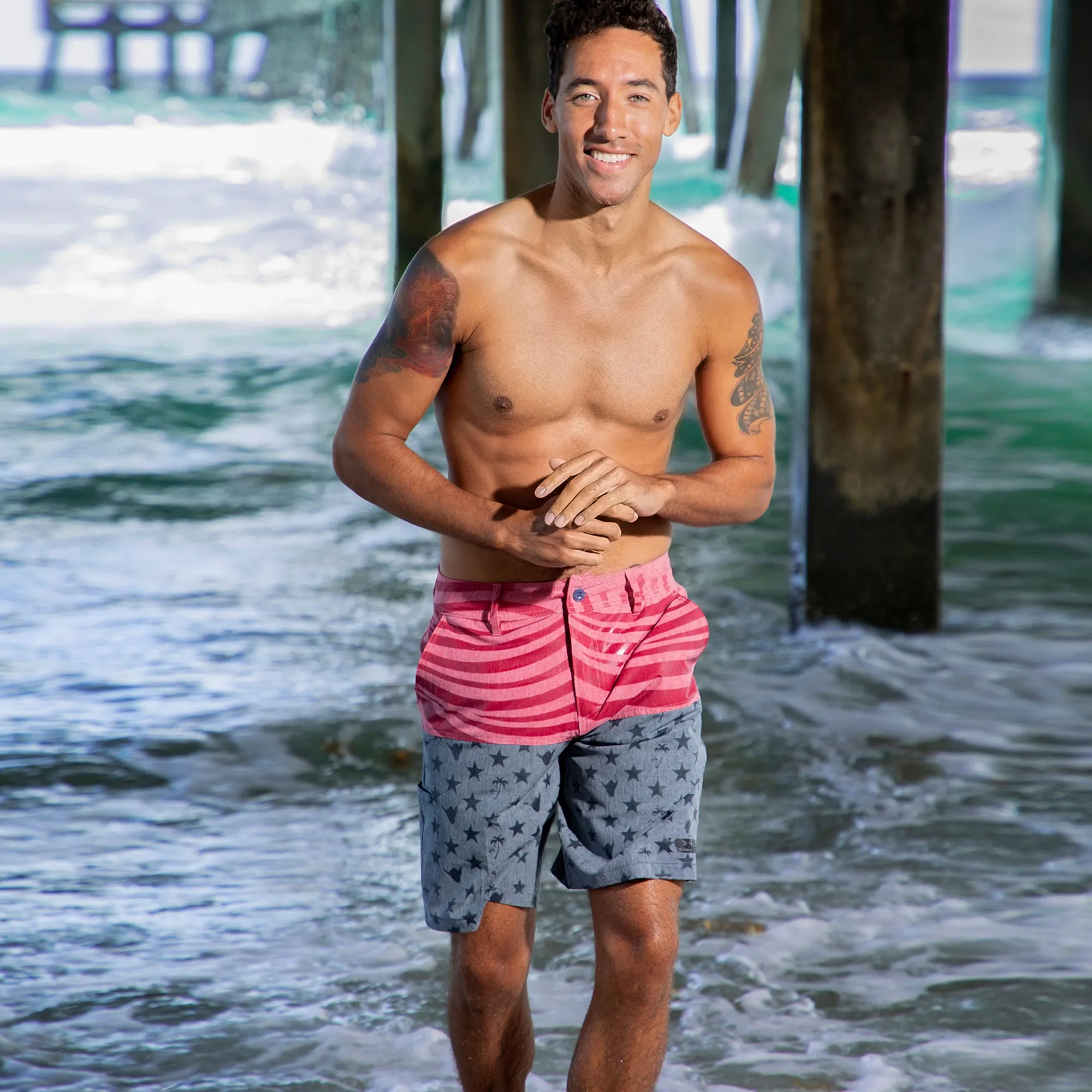 Americana H2O Active Hybrid Short