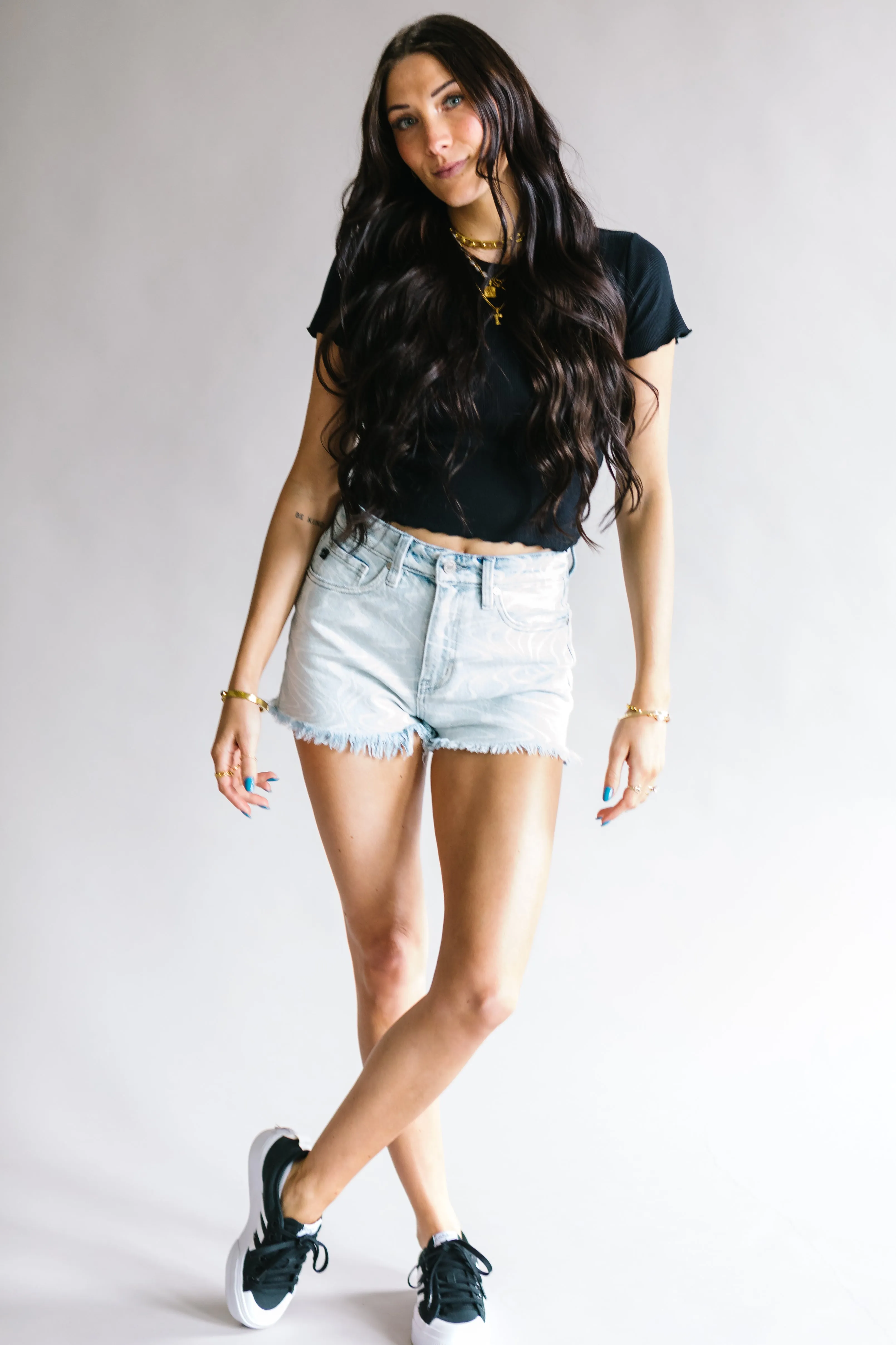 August Patterned Shorts by Kancan