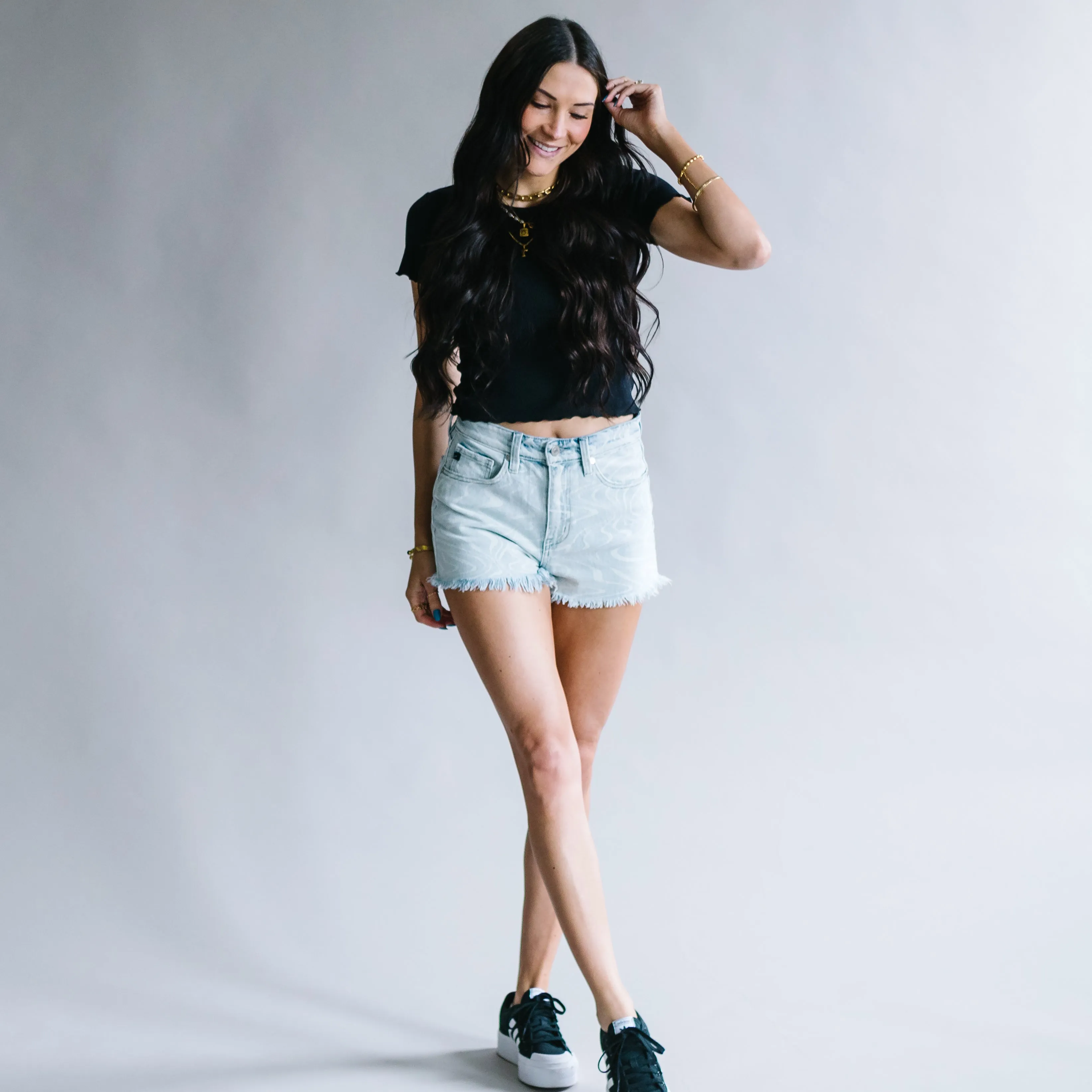 August Patterned Shorts by Kancan