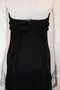 BADGLEY MISCHKA Black Silk Cocktail Dress Size Small