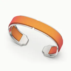 Bare Silk Cuff - Sunset Orange