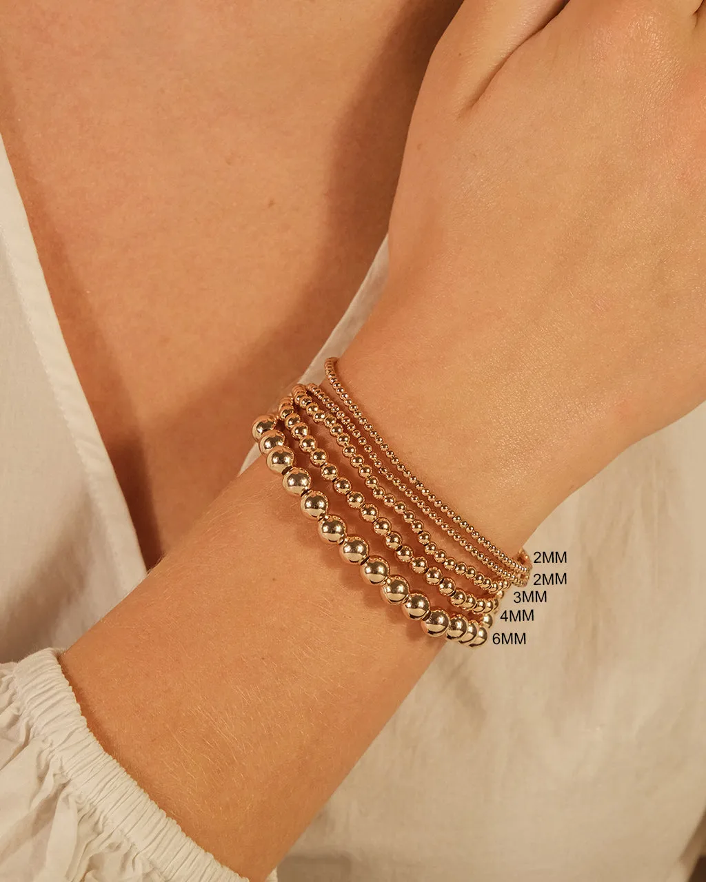 Beaded Stretch Bracelet Sets
