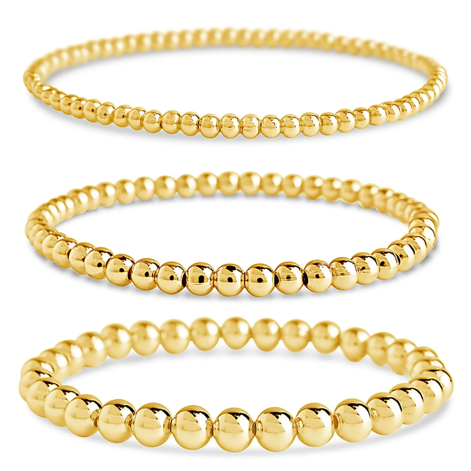 Beaded Stretch Bracelet Sets