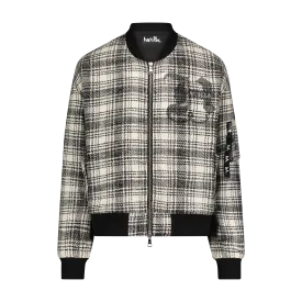 BLAZIN STONED TWEED BOMBER