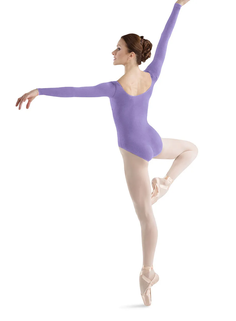 Optimized Title: Stylish Bloch Adult Long Sleeve Leotard - L5409 for Classic Dance and Workouts