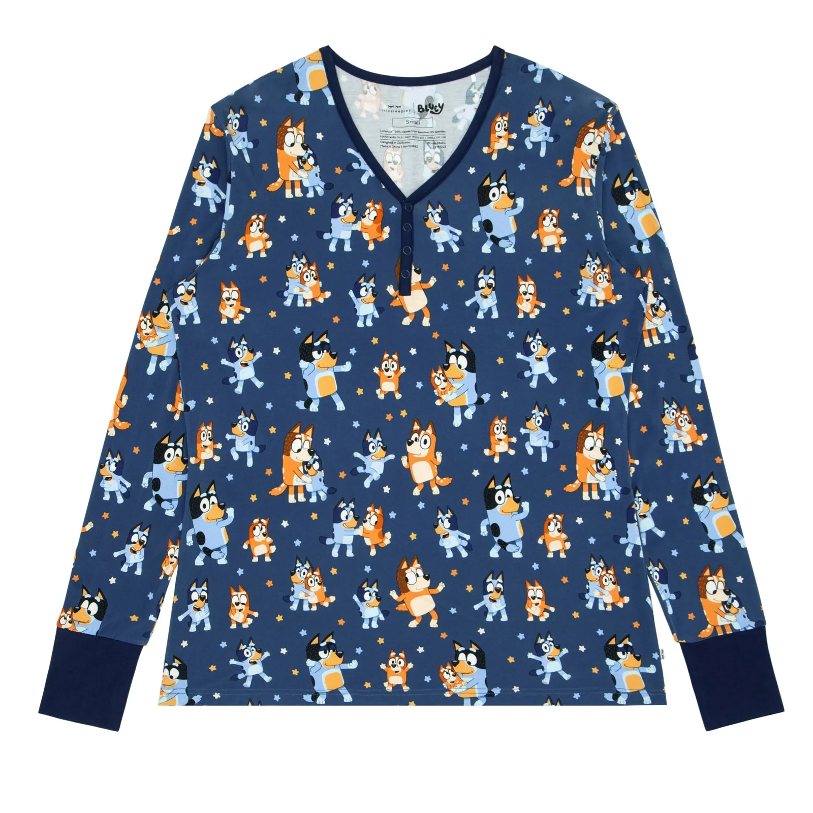 Bluey Dance Mode Women's Pajama Top