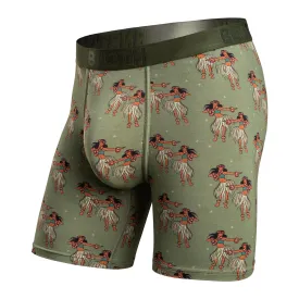 BN3TH Men's Classic Boxer Brief Print Hula Dancers-Green