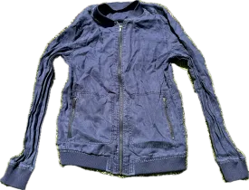 BONES: Dr. Jack Hodgins' blue Bomber Jacket (S)