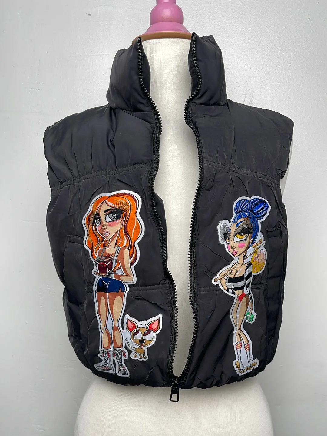 Boxy and stacks custom bomber vest - HURT