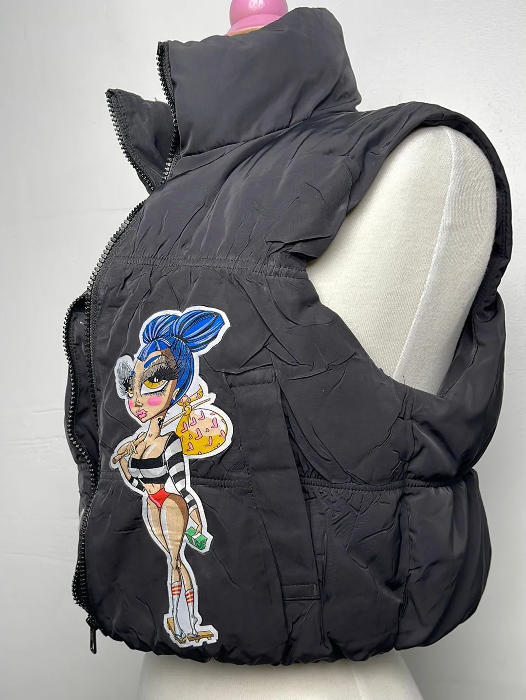 Boxy and stacks custom bomber vest - HURT