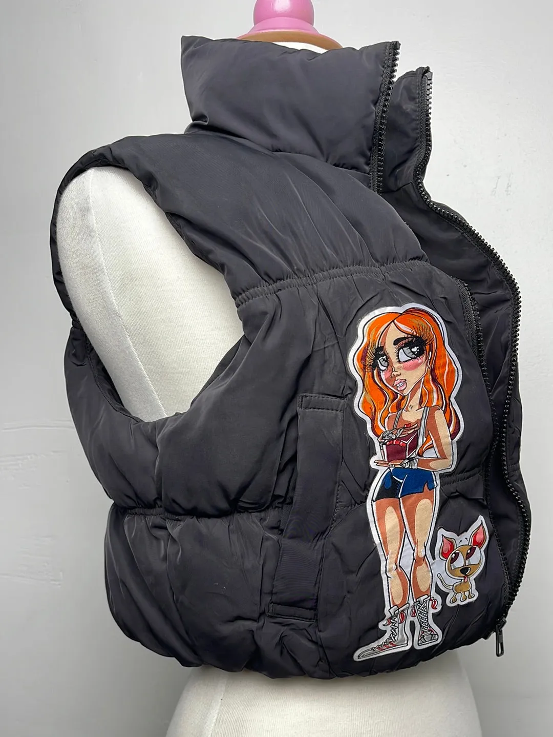 Boxy and stacks custom bomber vest - HURT