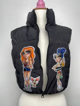 Boxy and stacks custom bomber vest - HURT