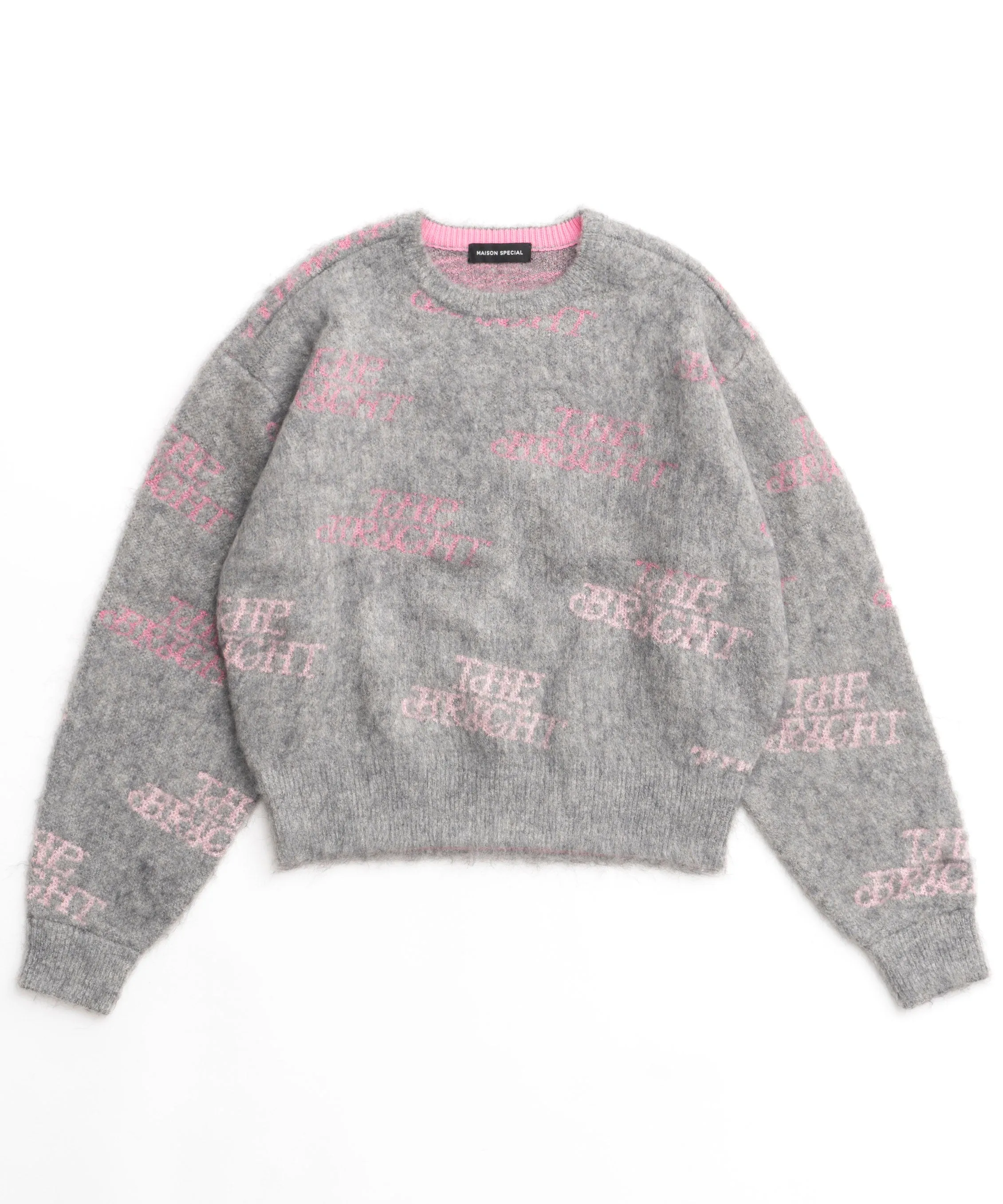 BRIGHT Logo Knit Tops