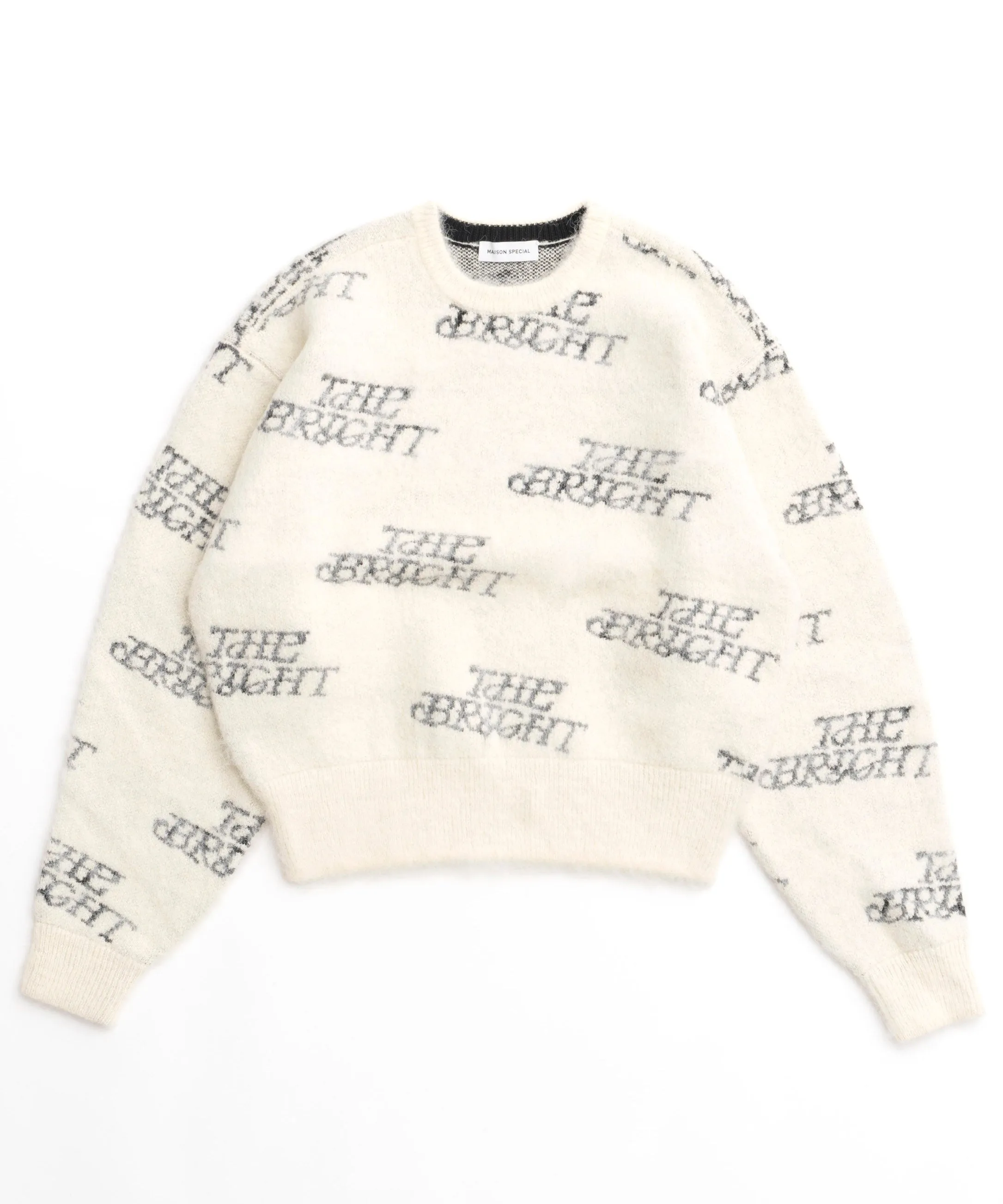 BRIGHT Logo Knit Tops