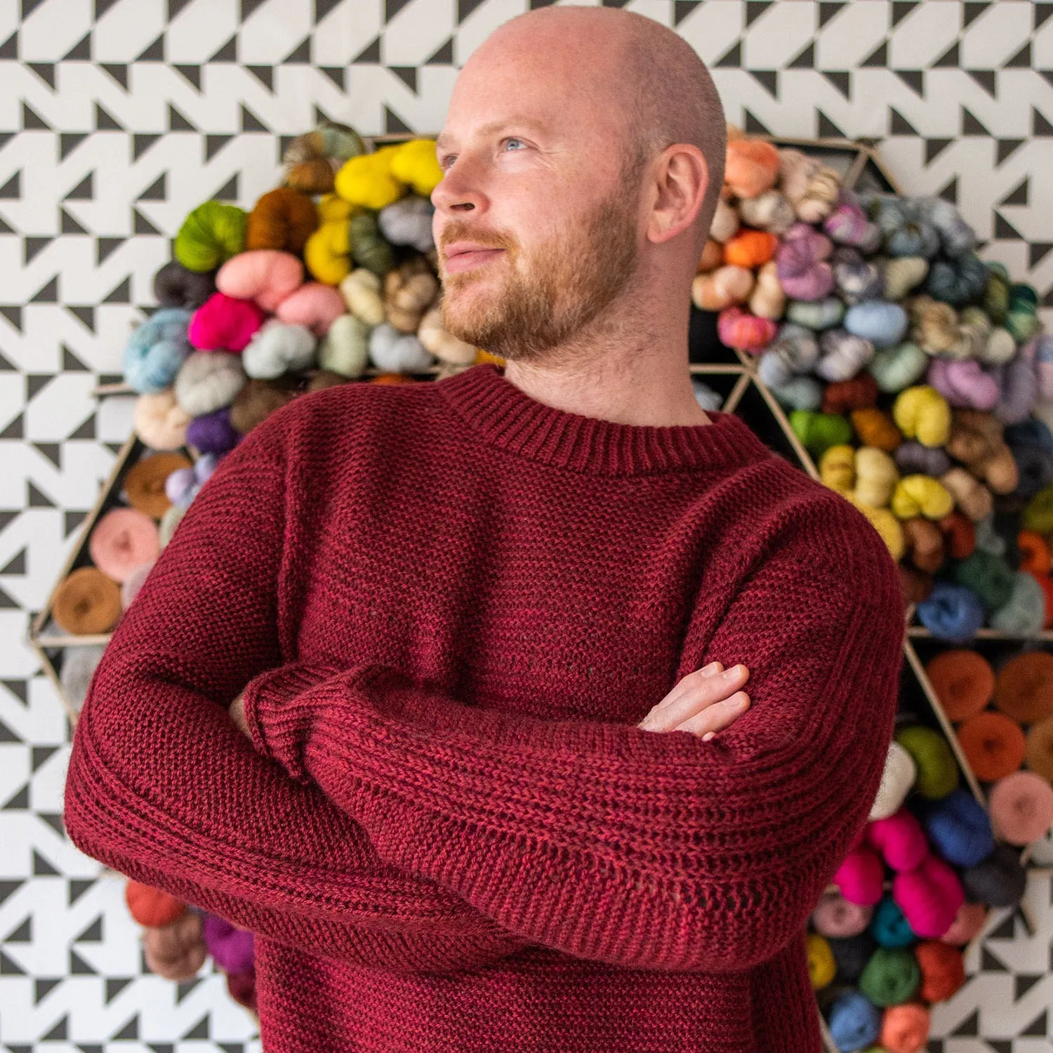 BRIOGARTER SWEATER - MARINIÈRE