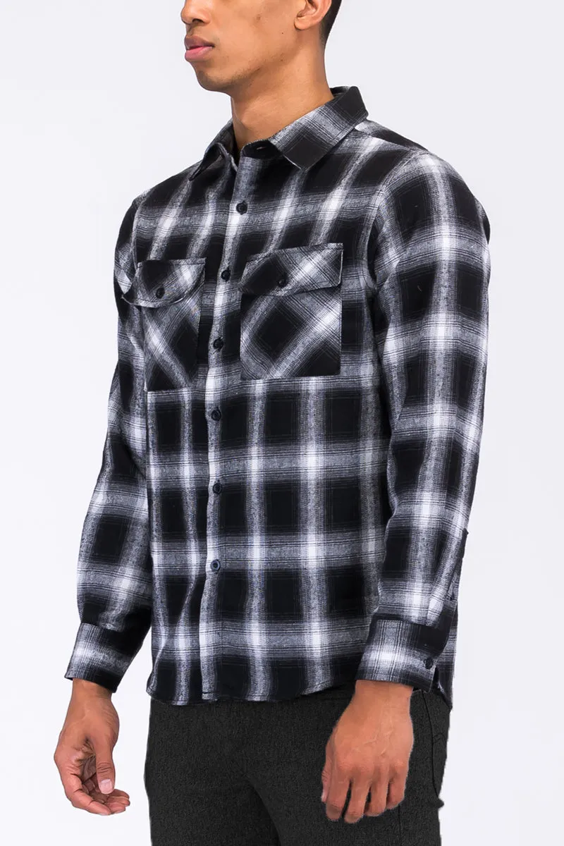 BRUSHED FLANNEL SHIRT