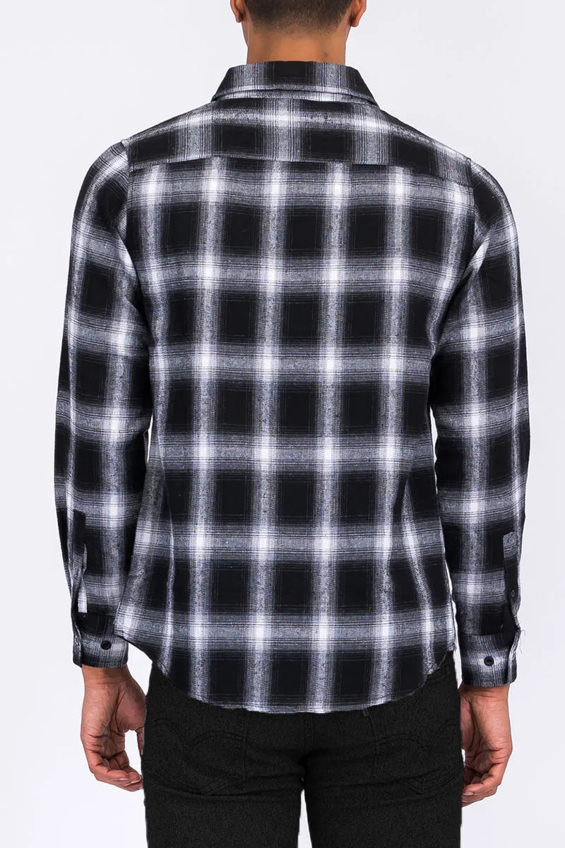 BRUSHED FLANNEL SHIRT