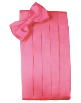 Bubblegum Luxury Satin Cummerbund