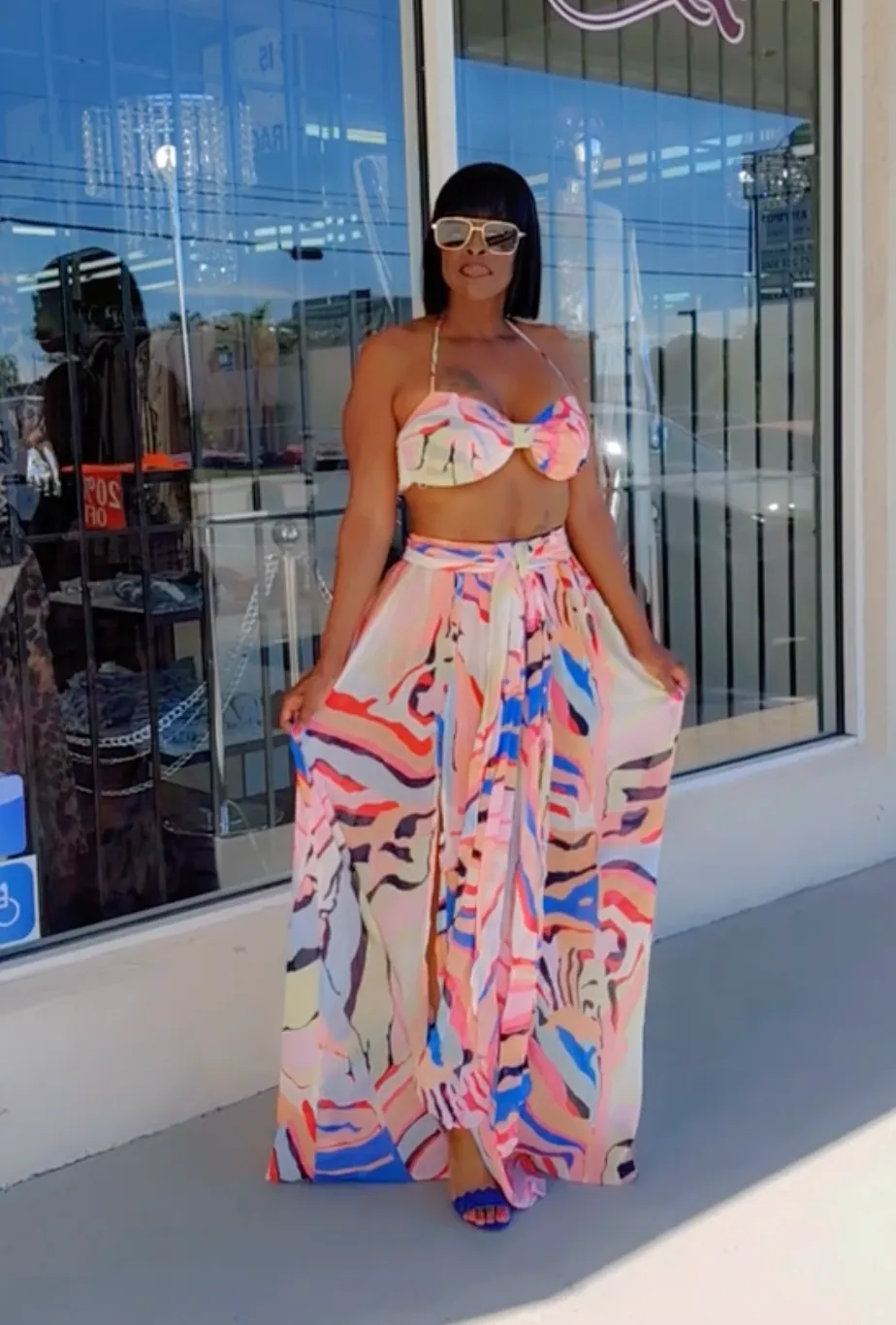 Cali Girl 2-Piece Skirt Set