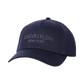 Calvin Klein Raised Text Cap - Navy