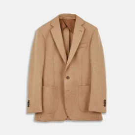 Camel Merino Wool Blazer