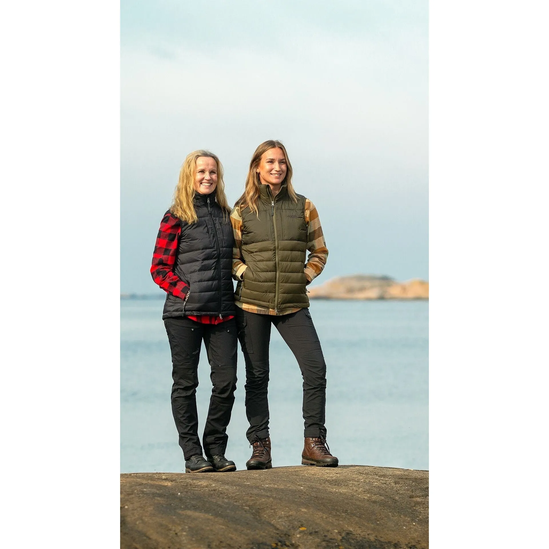 Canada Flannel Long-Sleeve Lady (Forest)