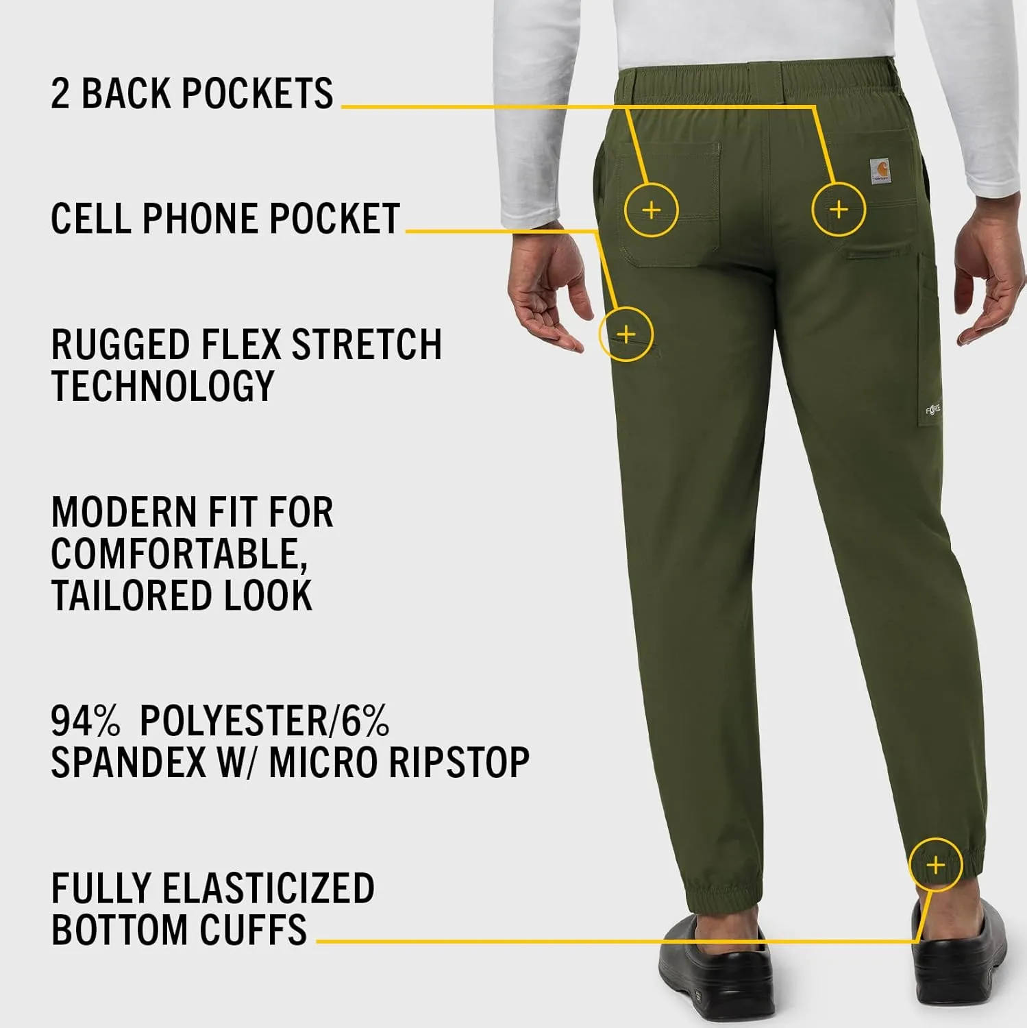Carhartt Men's Micro Ripstop Cargo Jogger Pant