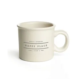 Handcrafted Ceramic Chunky Mug - Santa Barbara Happy Place Design
