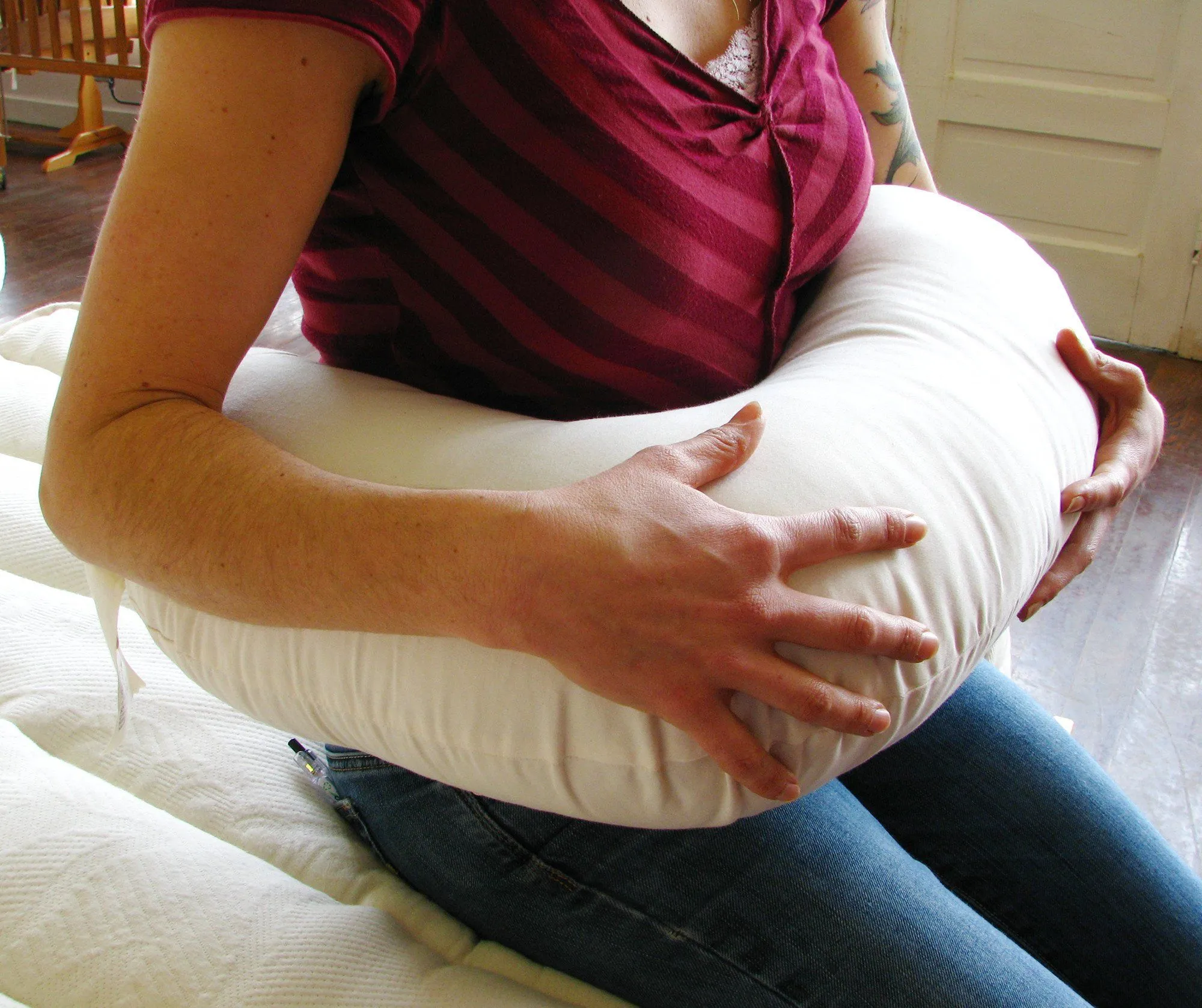 Certified Organic Nursing Pillow - Bo Peep