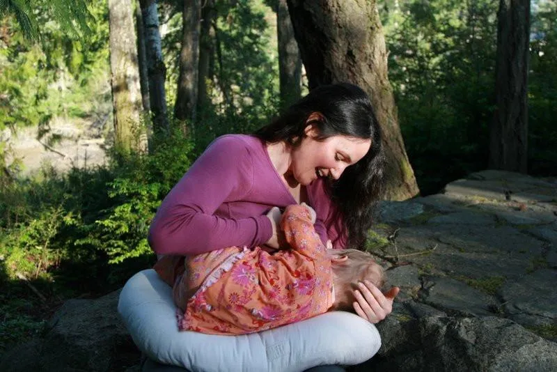 Certified Organic Nursing Pillow - Bo Peep