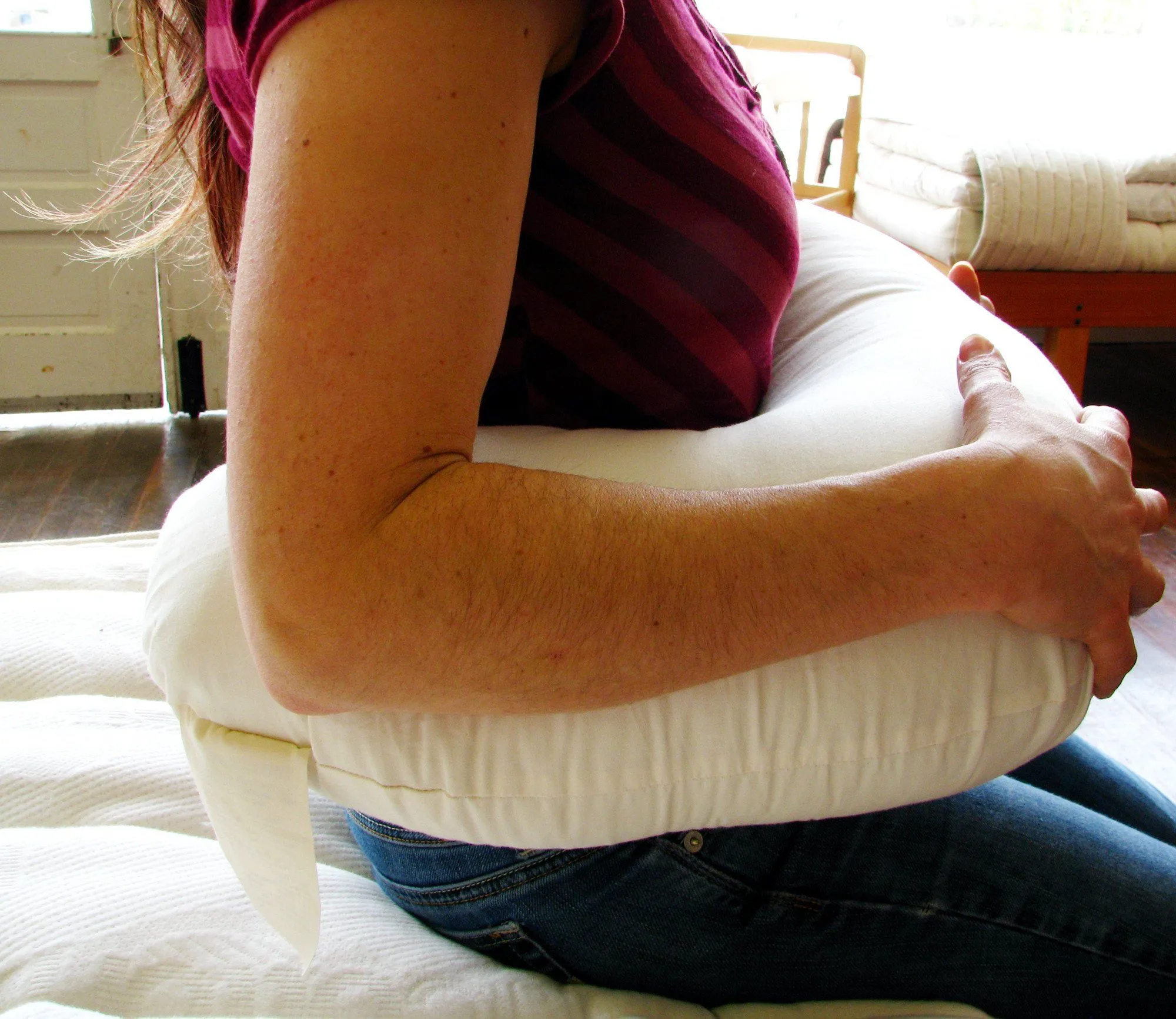 Certified Organic Nursing Pillow - Bo Peep