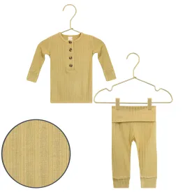 Charlie Ribbed Top   Bottoms