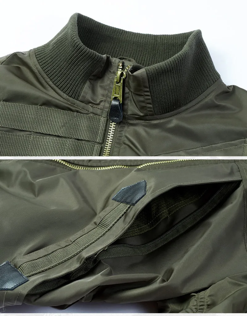 Clearance Men's Bomber Jacket(AL-6535)