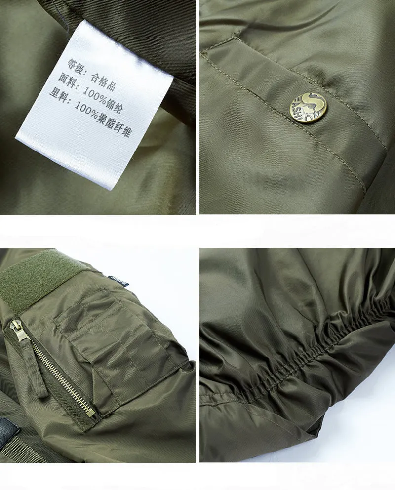 Clearance Men's Bomber Jacket(AL-6535)