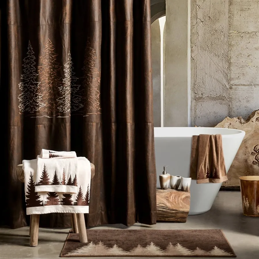 Clearwater Pines Lodge Bath Towel Set of 2