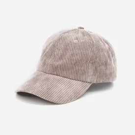 Corduroy Light Grey Dad Hat