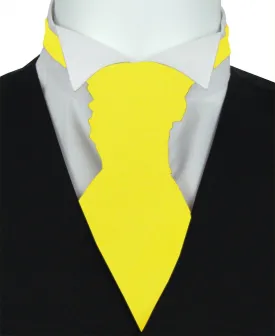 Daffodil Yellow Boys Wedding Cravat