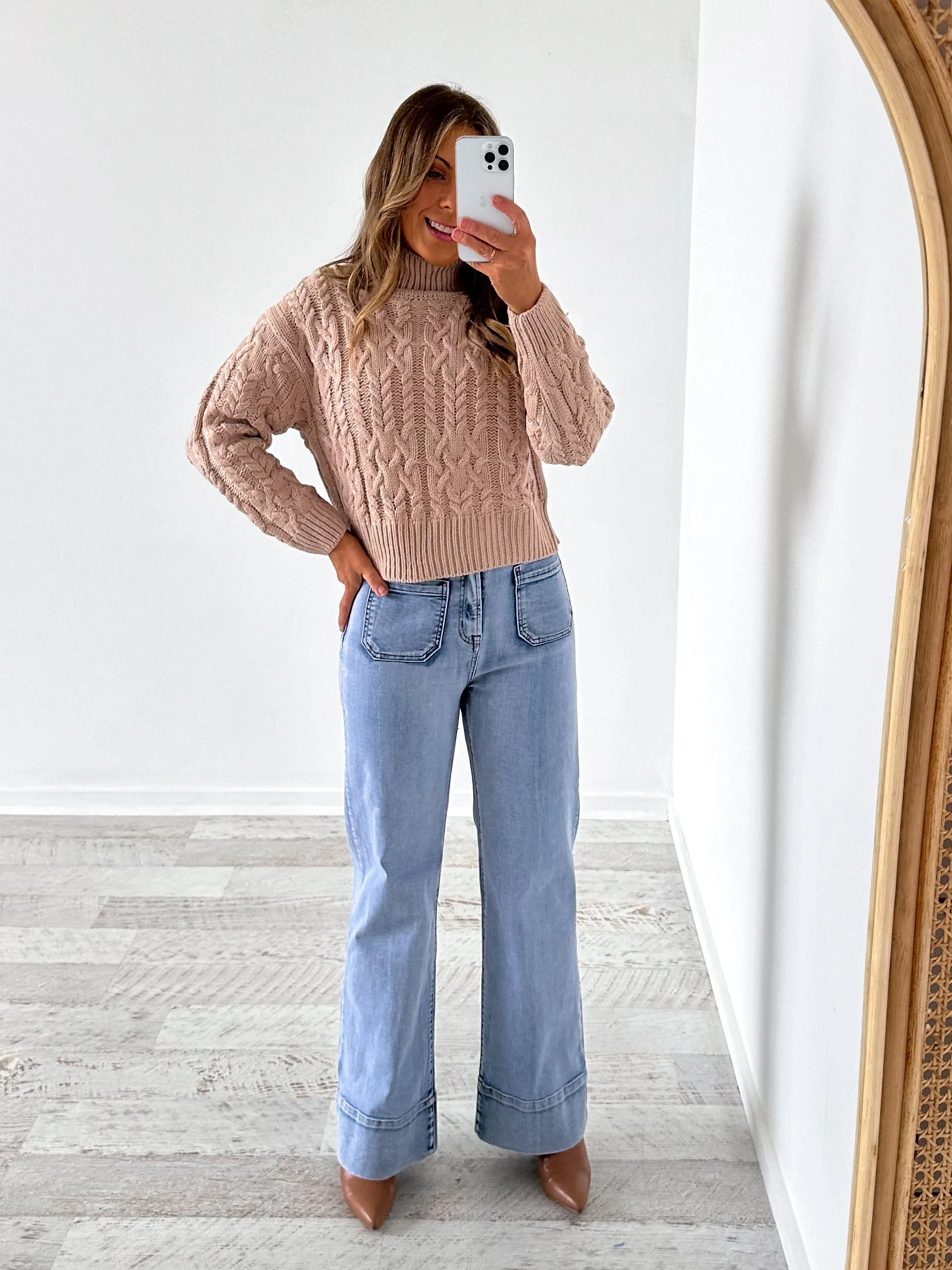 Denny Knit - Dusty Pink