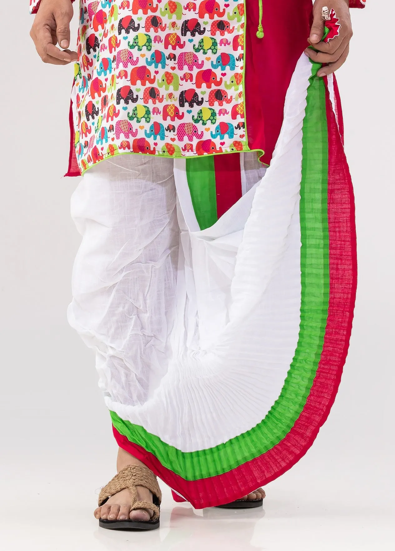 Designer Dhoti- Ready to wear