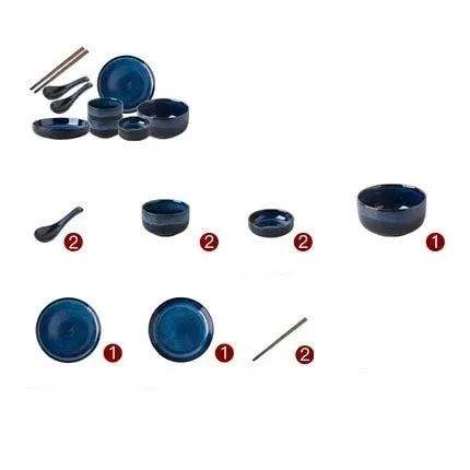 Dinnerware Set Utsugi (5 Sets)