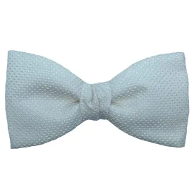 Dormeuil Ivory Self Pattern Bow Tie