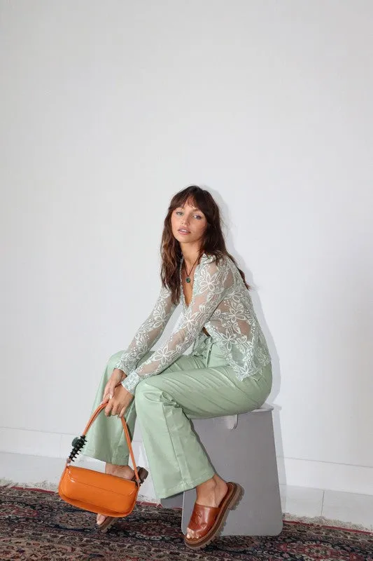 DRAWN TO YOU LACE TOP